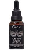 Разогревающее масло для клитора Orgie Orgasm Drops Intense 30 мл