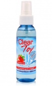 Очищающий спрей Clear Toy Strawberry с ароматом клубники - 100 мл