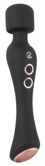 Вибромассажер с подогревом Cupa Warming Wand 22,6 см черный