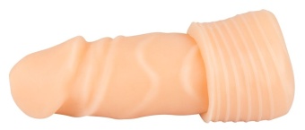 Насадка на пенис с вибропулей Nature Skin Penis Sleeve