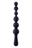 Черная анальная цепочка Beads Hunter - 22,9 см.