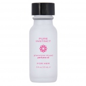 Обогащённое феромонами парфюмерное масло женское Pure Instinct - 15 мл