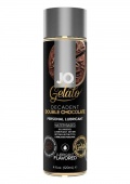 Съедобный лубрикант System JO H2O Flavored Gelato двойной шоколад - 120 мл.
