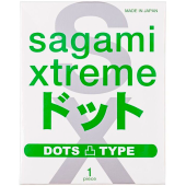 Утончённые рельефные презервативы Sagami Xtreme Type-E 1 шт