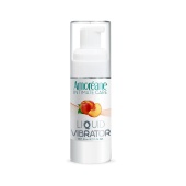 Жидкий вибратор со вкусом персика Amoreane Peach - 30 мл.