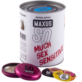 Презервативы ультратонкие Maxus Sensitive Ultra Thin So Much Sex 100 шт с кейсом