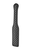 Черная шлепалка PADDLE DIAMOND - 32 см.