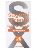 Презервативы Sagami Xtreme 004 ультратонкие - 36 шт