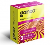 Презервативы для продления полового акта Ganzo Long Love - 3 шт