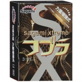 Презервативы Sagami Cobra конусообразные супер облегающие - 3 шт