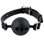 Силиконовый кляп с отверстиями для дыхания Silicone Breathable Ball Gag Small Силиконовый кляп с отверстиями для дыхания Silicone Breathable Ball Gag Small