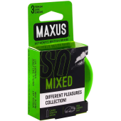 Набор презервативов Maxus Mixed 3 штуки с кейсом