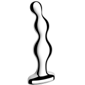 Металлический рельефный стимулятор b-Vibe Stainless Steel Anal Beads Металлический рельефный стимулятор b-Vibe Stainless Steel Anal Beads