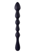 Черная анальная цепочка Hunter Beads - 26,7 см.