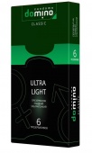 Тонкие презервативы Luxe Domino Classic Ultra Light - 6 шт