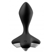 Анальная вибропробка Satisfyer Game Changer с приложением чёрная