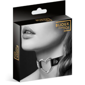 Чокер-сердце Bijoux Pour Toi чёрный