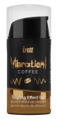 Стимулирующий гель с кофейным вкусом и эффектом вибрации Vibration! Coffee - 15 мл