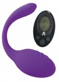 Виброяйцо с клиторальным стимулятором Smart Dream II фиолетовое