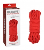 Красная веревка для фиксации Bing Love Rope - 10 м