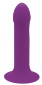 Фаллоимитатор на присоске Hitsens 6 фиолетовый 13,5 см