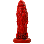 Вибратор на присоске Toyfa Black&amp;Red Monster Docus чёрно-красный