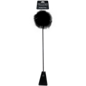 Стек Pipedream Feather Crop с пуховкой на конце чёрный