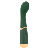 Вибратор Emerald Love Luxurious с изгибом для зоны G - 19,5 см Вибратор Emerald Love Luxurious с изгибом для зоны G - 19,5 см