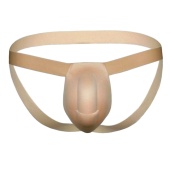 Мужской пуш-ап вкладыш бежевого цвета