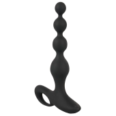 Анальные бусы с вибрацией Black Velvets Анальные бусы с вибрацией Black Velvets