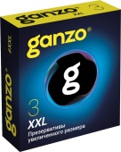 Презервативы увеличенного размера Ganzo XXL - 3 шт.
