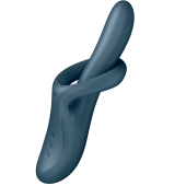 Вибратор с ротацией и нагревом Satisfyer Heat Flex 4 серый