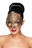Золотистая карнавальная маска  Нави 