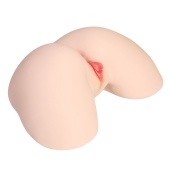 Мастурбатор-полуторс с вагиной и анусом Kokos Jenny Onahole Real Vagina с двойным слоем
