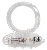 Эрекционное виброкольцо Vibro Ring Clear прозрачное