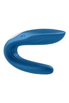 Вибромассажер для пар Partner Whale синий