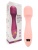 Нежно-розовый силиконовый wand-вибратор - 18,5 см. Нежно-розовый силиконовый wand-вибратор - 18,5 см.