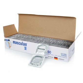 Ультратонкие презервативы Masculan Ultra 2 Fine с обильной смазкой - 150 шт