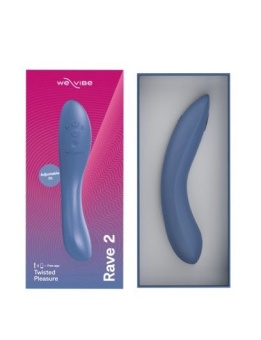 Вибратор для зоны G We-Vibe Rave 2 голубой