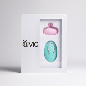 Клиторальный вибратор с пультом Youvic розовый Клиторальный вибратор с пультом Youvic розовый