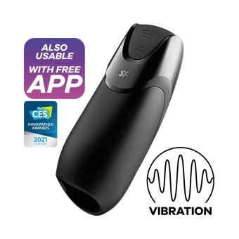 Мастурбатор с вибрацией Satisfyer Men Vibration+ черный