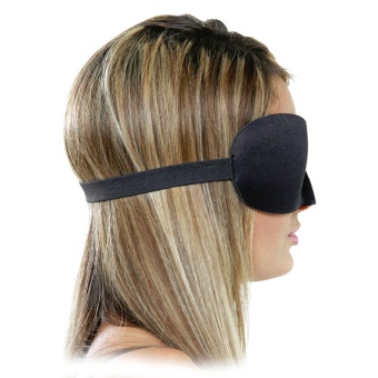 Маска на глаза Deluxe Fantasy Love Mask черная
