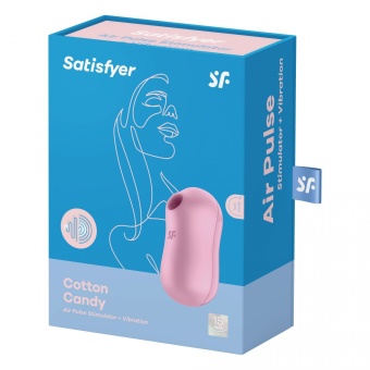 Вакуумный вибростимулятор Satisfyer Cotton Candy сиреневый