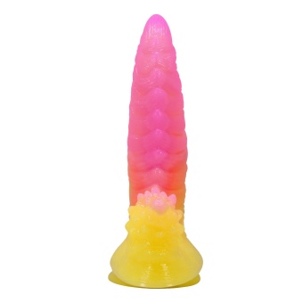 Силиконовый фаллоимитатор Flame Beast - 22,5 см.