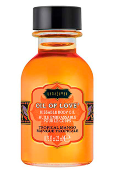 Согревающий гель KamaSutra Oil of Love Tropical Mango Манго - 22 мл