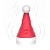 Красный вибростимулятор в форме колпака Magical Santa Hat Красный вибростимулятор в форме колпака Magical Santa Hat