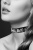Чокер Bijoux Pour Toi с надписью Slave чёрный