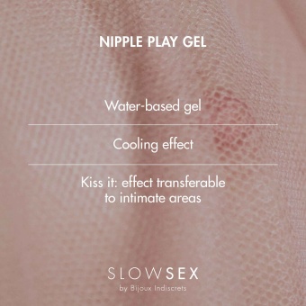 Возбуждающий гель для сосков Slow Sex Nipple Play Gel 10 мл