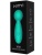 Зеленый мини-вибратор Vivi с шаровидной головкой - 13,4 см.