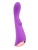 Фиолетовый вибратор для G-стимуляции - 19,1 см. Фиолетовый вибратор для G-стимуляции - 19,1 см.